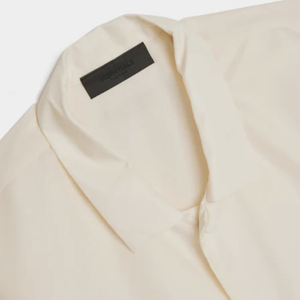Fear of God Essentials Coaches Jacket 'Cloud Dancer' - Picture 3 of 8